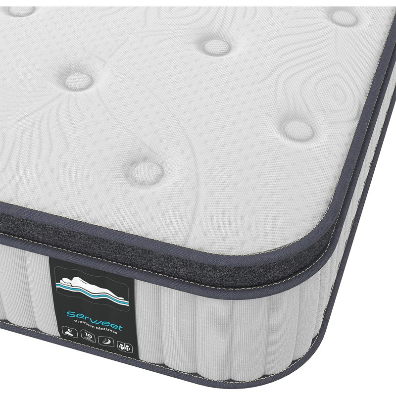 Serweet 10 Inch Memory Foam Medium Firm Mattress & Reviews Wayfair